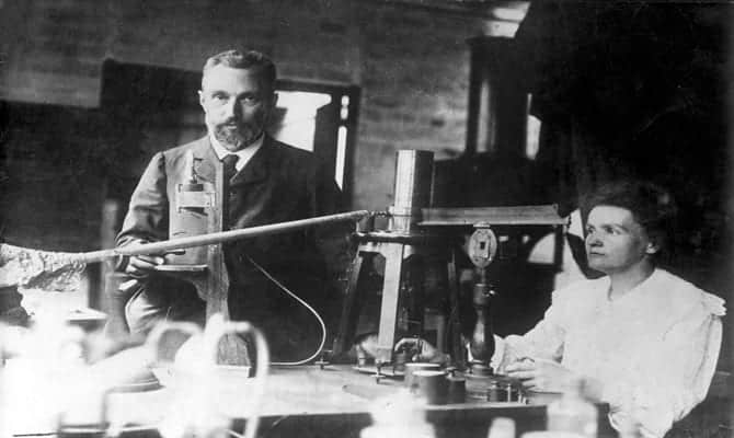 Pierre and Marie Curie