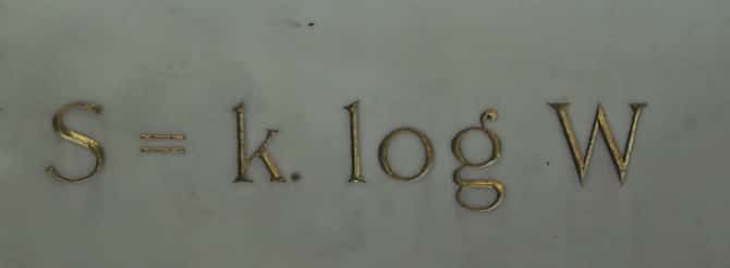 Ludwig BOLTZMANN mezartaşı