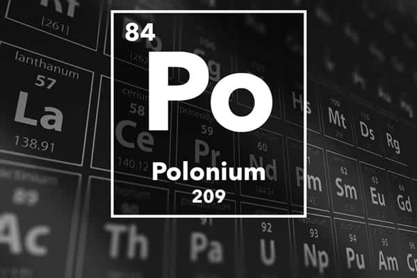 periyodik tablo polonium