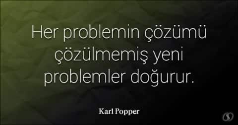 Karl Popper sözleri