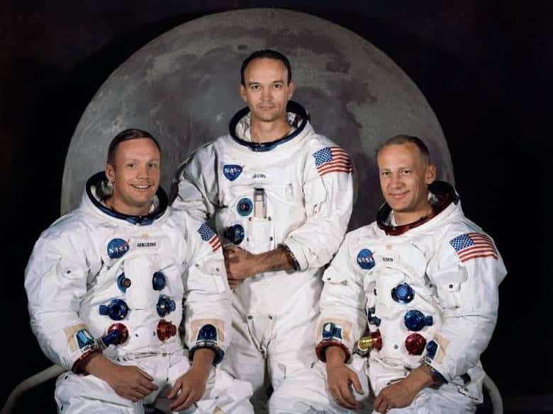 Apollo 11 Ekibi: Neil Armstrong, Michael Collins, Edwin Aldrin