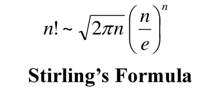 Stirling Formülü Büyük Sayıların Faktöriyelleri Nasıl Hesaplanır?