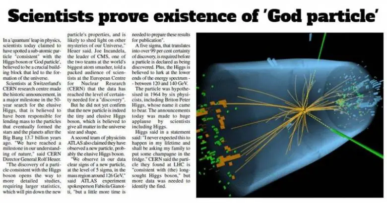 Higgs Bozonu Nedir? Neden Tanrı Parçacığı Olarak Bilinir?