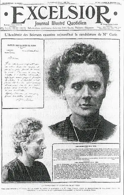 Albert Einstein'ın Marie Curie'ye Yazdığı Cesaret Verici Mektup