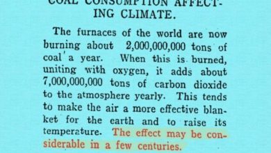 1912 iklim değişikliği