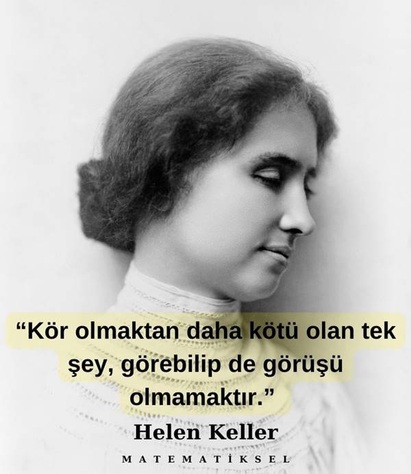 helen keller sözleri