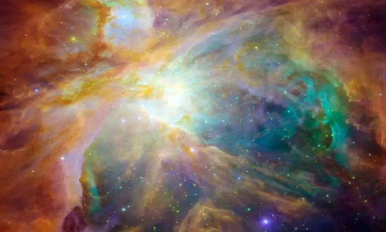 JWST'nin (James Webb Space Telescope) yakaladığı Orion Nebula'sının görüntüsü