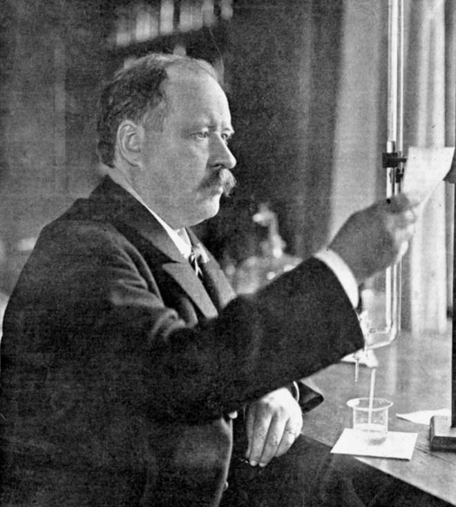 Ünlü İsveçli bilim adamı Svante Arrhenius. 
