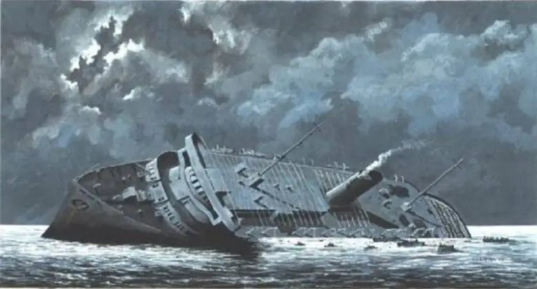 Tarihin En Büyük Deniz Faciası Olan Wilhelm Gustloff Gemisinin Batışı