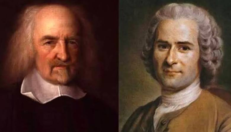 thomas hobbes and jean-jacques rousseau